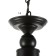 AMALIA CHARTALY 6H14 40W Black 75x75x60-67cm Bayerlux