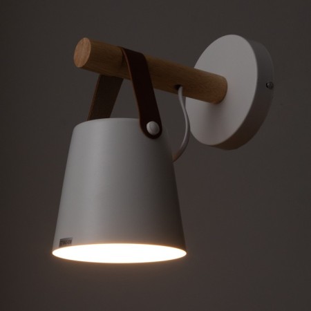 Bra "Tetrika" E27 40W white 30x13x20 cm-2