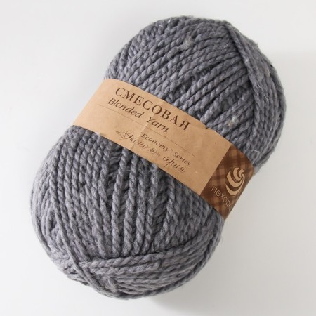 Yarn "mixture" 30% wool, 70% acrylic 200m/200g (174-star)-1