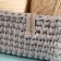 Tag with the "Hand Made" button, 8 × 1.5 cm, 10 pcs, color gray color