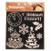 Stencil for creativity "Christmas tree", 15 x 15 cm, plastic