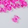 Decor for creativity Plastic "Bear" bright pink set of 25 pcs 1.8x1.5x1 cm