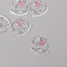 Decor for creativity metal, rhinestones 