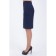 Female skirt, size 46, blue color