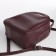 Women's backpack city, Textura, burgundy color