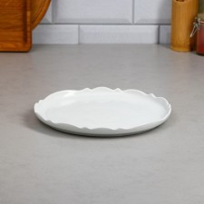 The Wave dish, 25 cm, round, porcelain, Iran