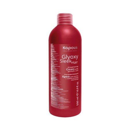 Straighten hair cream with glyxylic acid Kapous, 500 ml