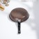 Flot Dilan Rock, D = 19 cm, plastic handle, anti -stick coating, brown color