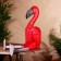 Souvenir "Flamingo" hanging paws, wood 70 cm