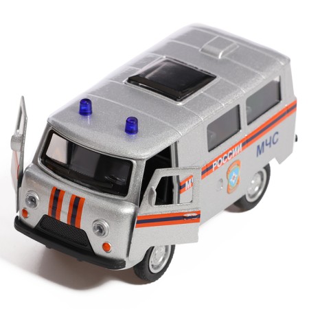 Metal machine “UAZ 3962. Special equipment”, inertia, 1; 32, light and sound effects, mix color-3