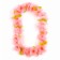 Hawaiian necklace "Plumeria Pink"