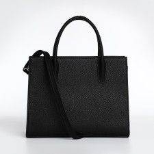 Female bag Textura, tout, average size, black color