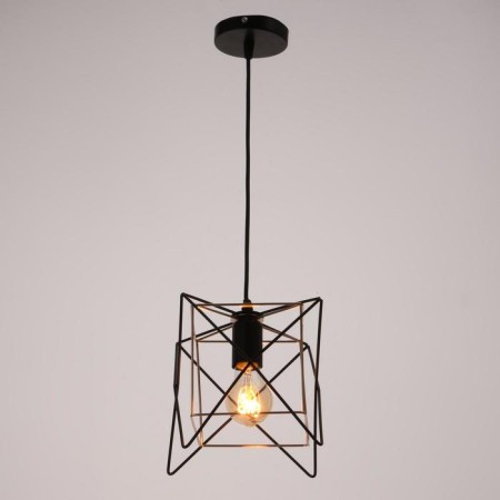Lamp 669918/1 E27 40W Black-gold 18x18x118 cm-1