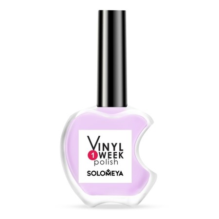 Solomeya Vinyl Polish nail polish, tone 11 lavender