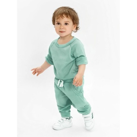 Network and sliders children's fashion, height 80 cm, green color-3
