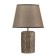 August table lamp E14 40W chocolate-gold 22x22x34 cm Risalux