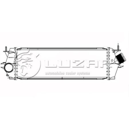 ONV (intercooler radiator) Opel Vivaro a (06-) 2.0dti 93854162, Luzar Lric 2148-2