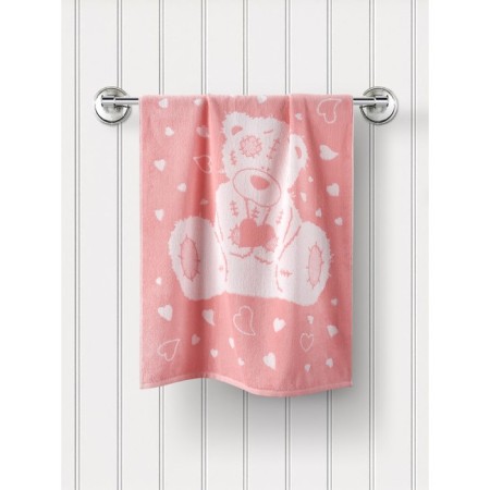Trick Tensor Guten Morgen Teddy, 450 gr, size 70x130 cm, pink color-1