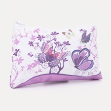 Lightning cosmetic bag, purple color