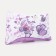 Lightning cosmetic bag, purple color