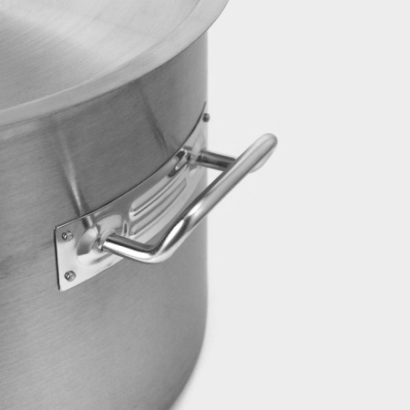Hanna Knovell stainless steel pan with a lid, 35l, d = 40 cm, h = 26 cm, wall thickness 1 mm-8