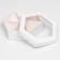 Menzhitsa white, 18.5 x 18.5 x 5.5 cm