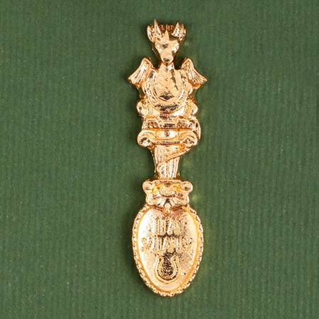Spoon-hareman "Dragon will bring good luck", 7 x 7 cm-1