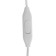 Headphones Xiaomi Mi In-Ear Basic ZBW43555TY, vacuum, microphone, 93DB, 3.5mm, 1.25m, silver