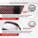 SkyWay, Crystal-1 m, black eco-leather braid, red rhinestones