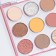 Professional palette of shadow shallows Volcano of 12 colors