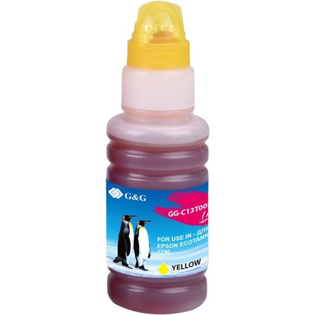 Ink G&G GG-C13T00R440, for Epson Ecotank 7700/7750, 70ml, yellow-1
