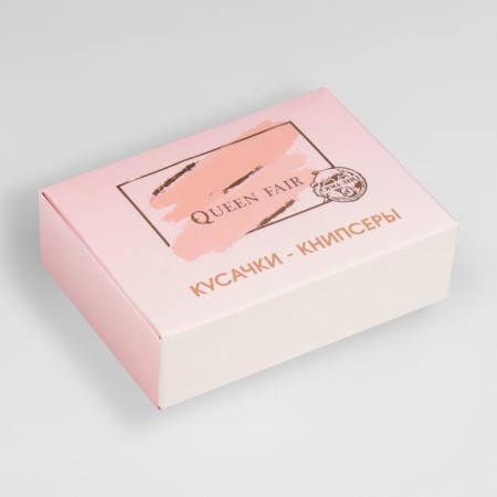 Kusachki-cannips are manicure, with a file, 5.5 cm, packing 12 pcs in a box, silver color-5