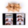 Puzzle wooden games of the mind "Double star"