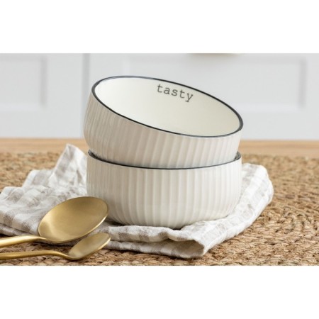 Ceramic ceramic salad, 11.5 x 5.6 cm, 330 ml, white color-5