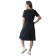 Women's dress Open Your Eyes, size 44, black color