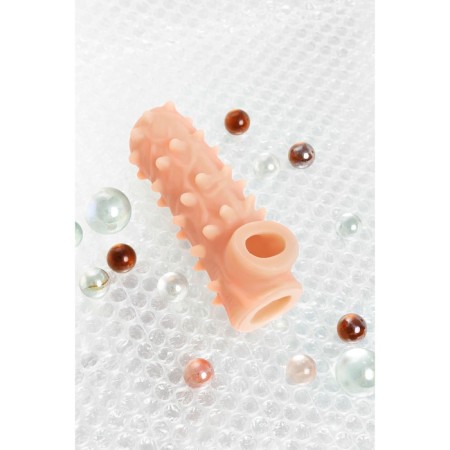 Kokos nozzle is realistic with additional stimulation, TPE, bodily, 15.6 cm, l-10