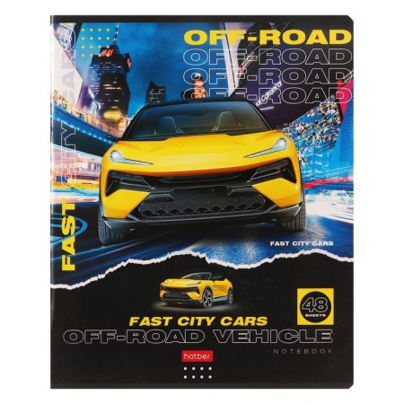 Notebook of 48 sheets in the "SUV" line, cover coated cardboard, an offset block 65g/m2-5