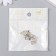 Bale with a suspension metal for creativity "Dragon" silver 1x2.2 cm