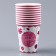 A one -time paper glass "Congratulations", 250 ml