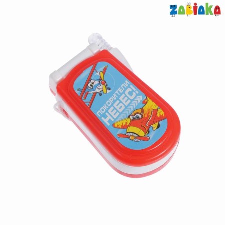 Musical phone number “The fastest!”, Russian voice acting, light effects, works from batteries, mix-4