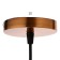 Lamp Bayerlux 669915/1 E27 40W gold 21x21x121 cm