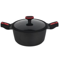 Кастрюля Lenardi Eclipse, с крышкой, 4.5 л, d=24 см