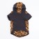 Sweatshop with a hood "Leopard", size XL (DS 36, Osh 42, Osh 48 cm)