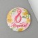 Sunset magnet "March 8", Diam. 5 cm