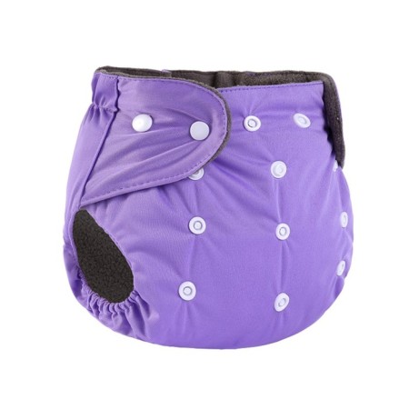 Panties-scammer, reusable, carbon-bamboo fabric, purple color, from 0-36 months.