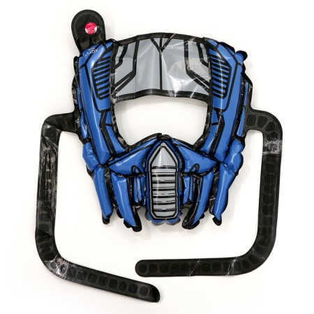 Set of ball-toe foil "Robot", helmet, vest-1