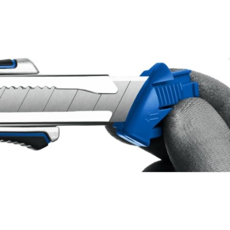 Knife bison professional 09178_z01, screw clamp, rubberized, 18 mm-4