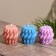 Candle "Drops" 6x6x6 cm, soy wax