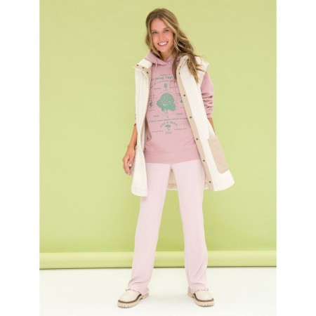 Feminine hoodies, size s, pink color-7