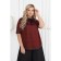 Female jumper, size 42, burgundy color